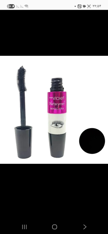 عکس محصول ریمل مژه ویولت مدل max حجم دهنده و بلند کننده با برس خمیده پاک شدن آسان کاربردی و مناسب استفاده روزمره