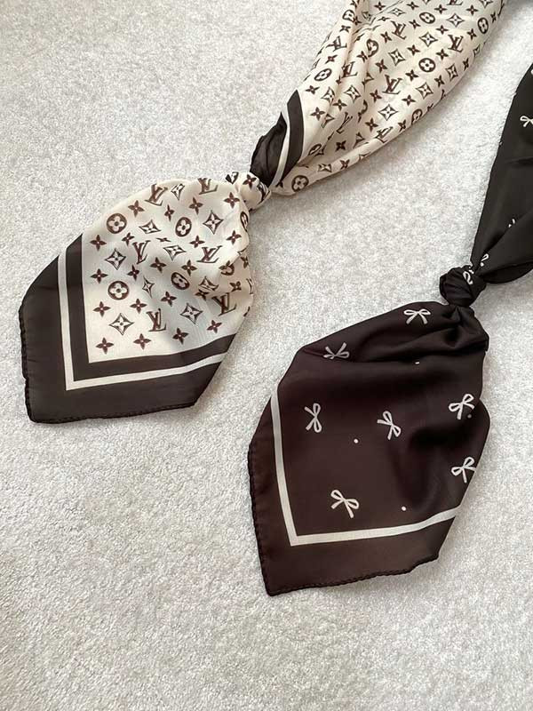 عکس محصول مینی اسکارف پک قهوه ای